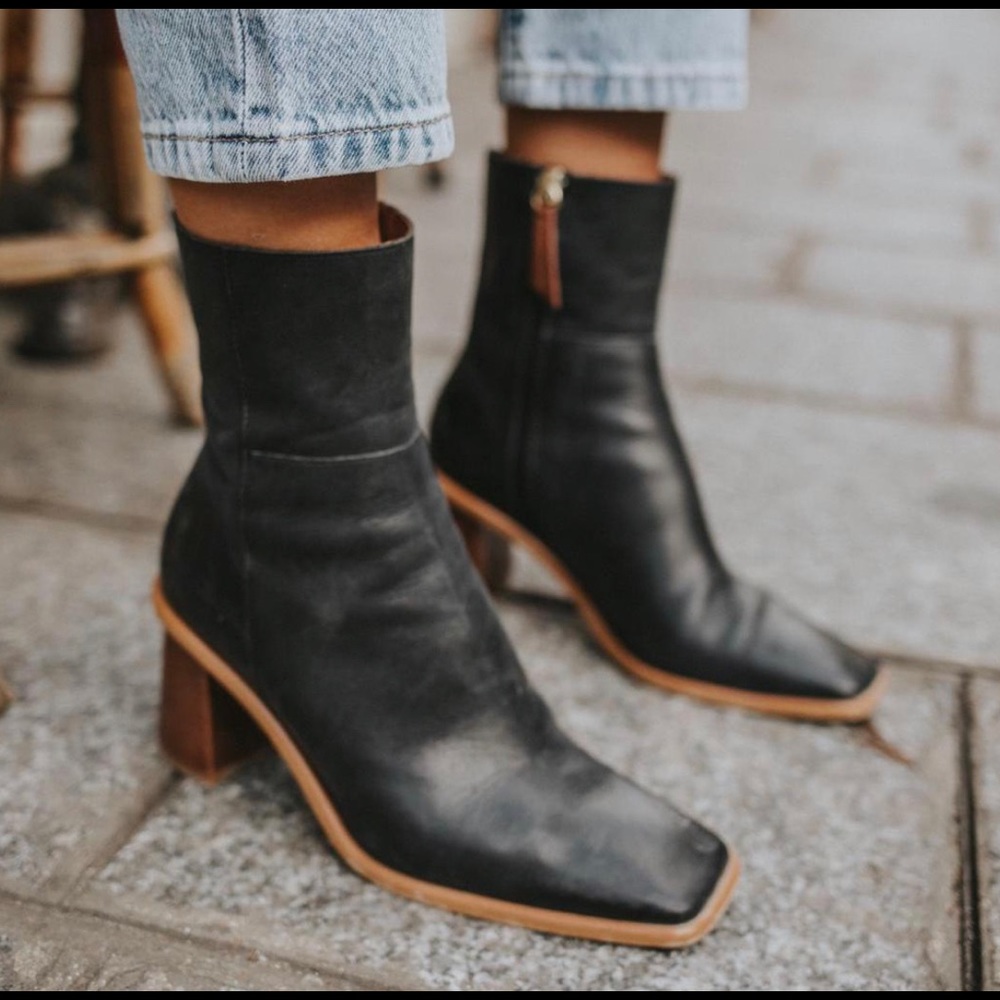 Alohas West Black Vintage Boot